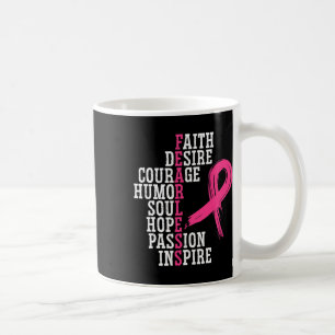 Caneca De Café Alavances do Cancer de Mama em Esquadrão apoio ao 