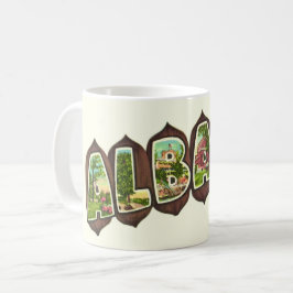 Caneca De Café Albany Georgia Vintage Postcard