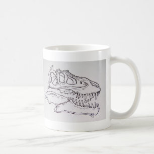 Caneca De Café Albertosaurus