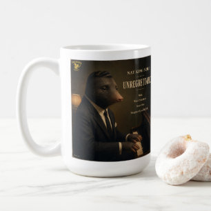 Caneca De Café Álbum do Nat King Mole: uma Paródia
