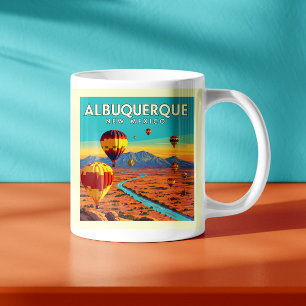 Caneca De Café Albuquerque Novo México Antigo