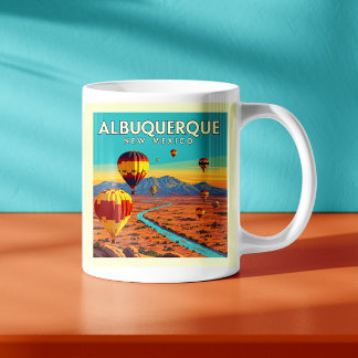 Caneca De Café Albuquerque Novo México Antigo