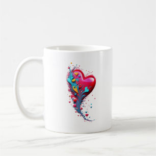 Caneca De Café Alcance-A Com Seu Coração II