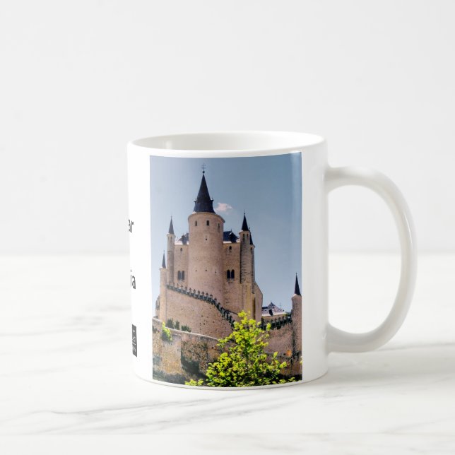 Caneca De Café Alcázar de Segovia, espanha (Direita)