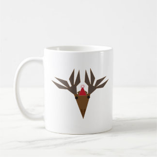 Caneca De Café alce de feriado