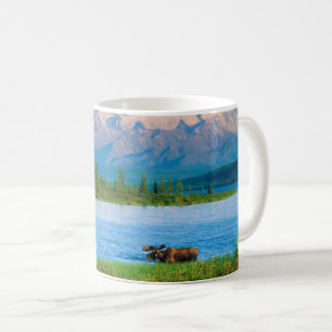 Caneca De Café Alce macho no Wonder Lake