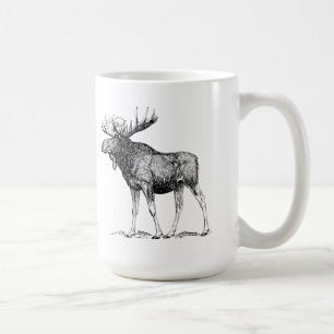 Caneca De Café Alces