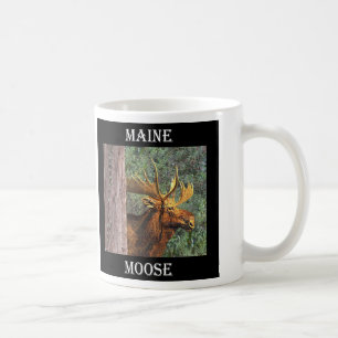 Caneca De Café Alces de Maine