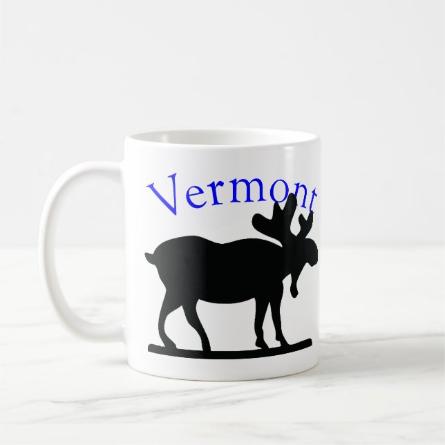 Caneca De Café Alces de Vermont (Esquerda)