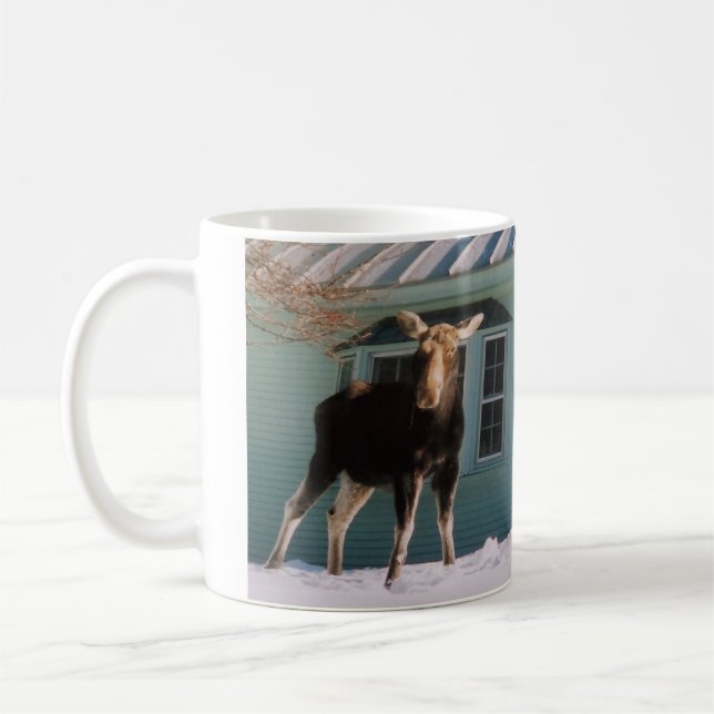 Caneca De Café Alces do Natal (Esquerda)
