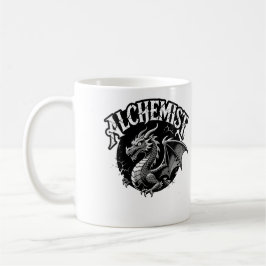 Caneca De Café Alchemist Winged Serpent