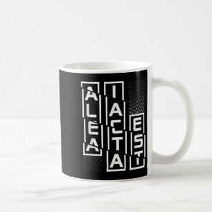 Caneca De Café Alea Iacta Est Latim - Motivação Da Língua De Fras