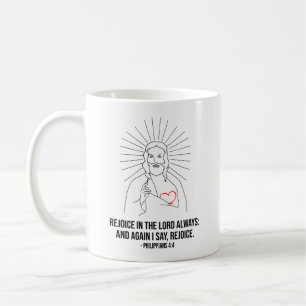 Caneca De Café Alegra-Se No Senhor Sempre Cristão