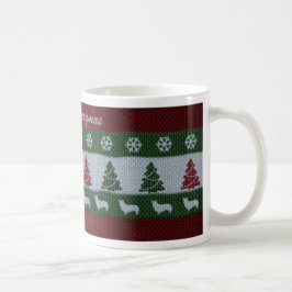 Caneca de café alegre de Corgmas