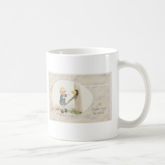 Caneca De Café Alegria da Páscoa (Direita)