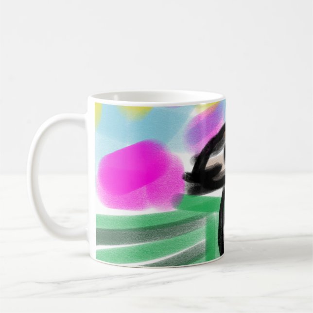 Caneca De Café Alegria de cavalo (Esquerda)