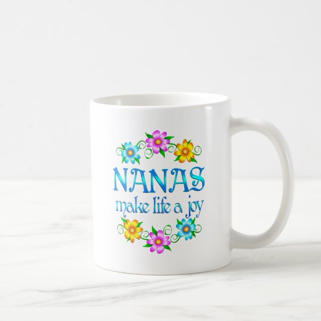 Caneca De Café Alegria de Nana (Direita)
