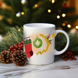 Caneca De Café Alegria de Natal