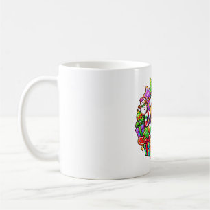 Caneca De Café Alegria de Natal de Pão de Mel