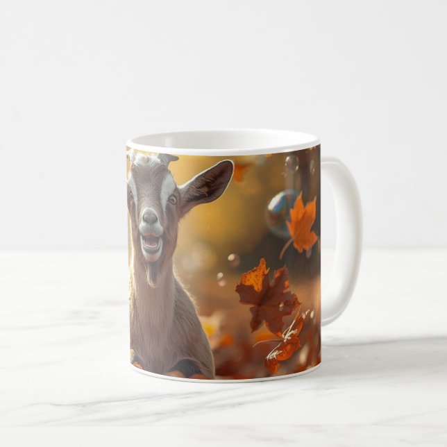 Caneca De Café Alegria de outono (Frente Esquerda)