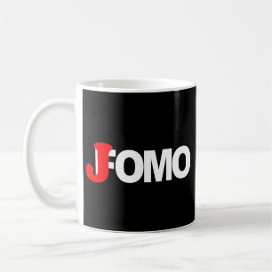 Caneca De Café Alegria de perder Jomo FUNNY Introvertido Tímido