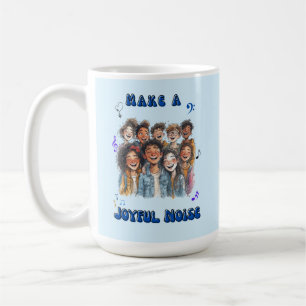 Caneca De Café Alegria Ruidosa dos Coros