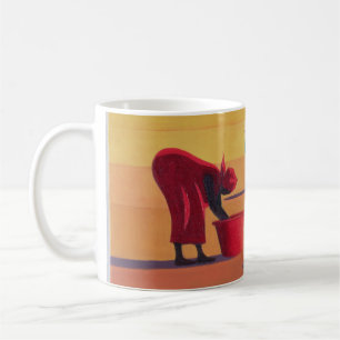 Caneca De Café Além do 1998 pálido