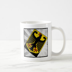 Caneca De Café Alemanha estilizada COA