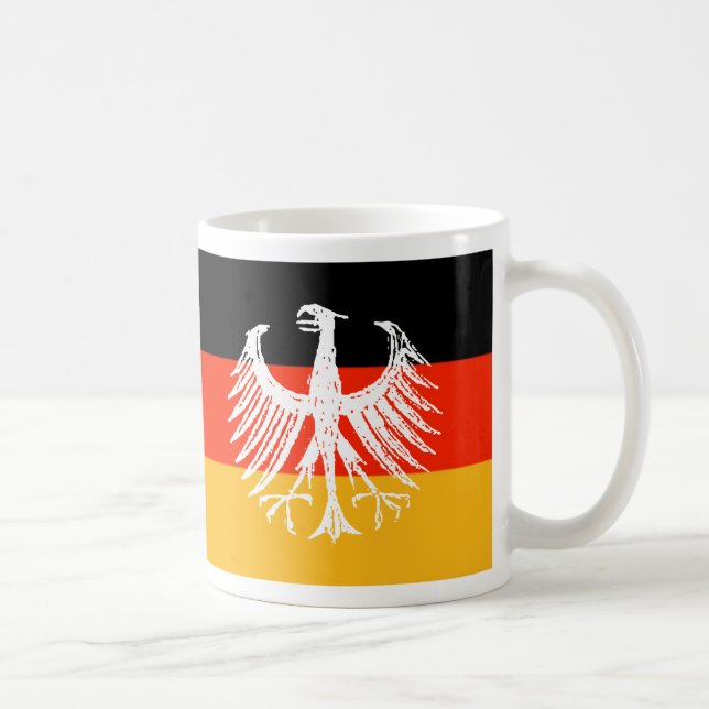 Caneca De Café Alemão Eagle (Direita)