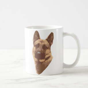 Caneca De Café Alemão Shepard