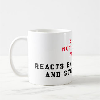 Caneca De Café Alergia Grave Presente - Reage Mal