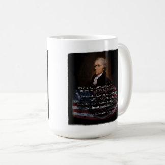 Caneca De Café Alexander Hamilton Citação