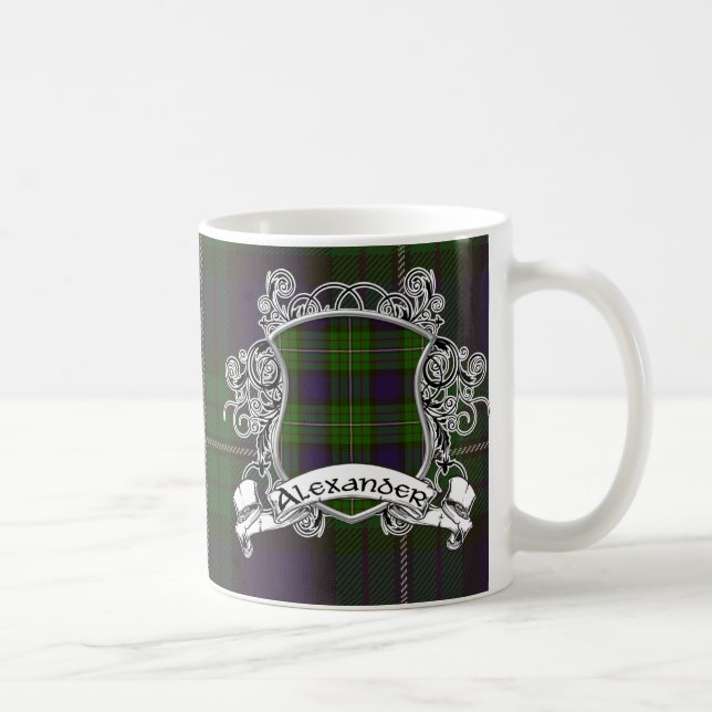 Caneca De Café Alexander Tartan Shield (Direita)