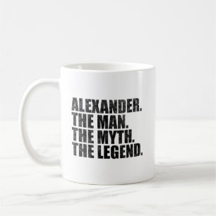 Caneca De Café Alexandre O Homem O Mito A Lenda