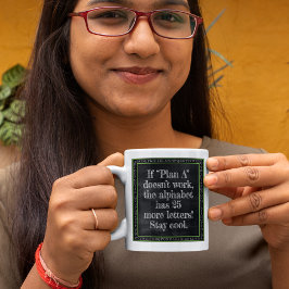 Caneca De Café Alfabeto das Possibilidades