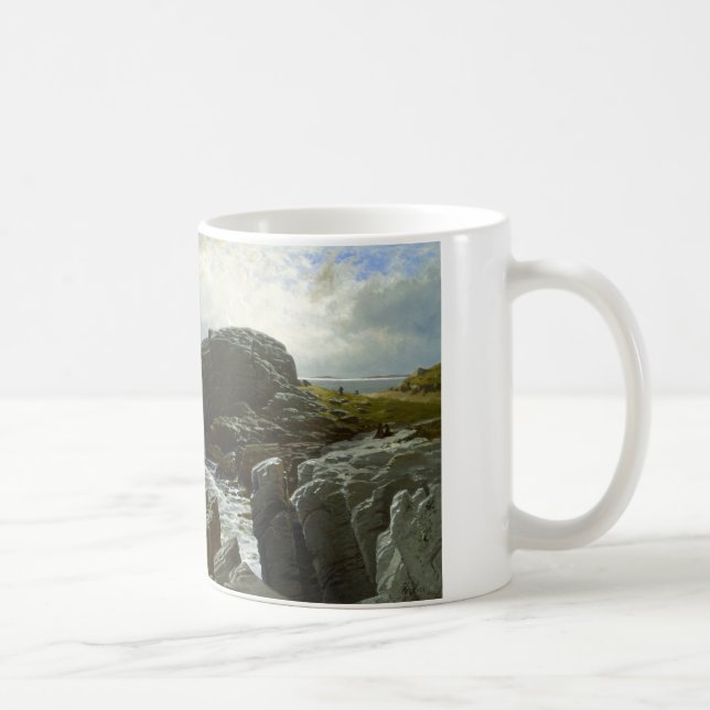 Caneca De Café Alfred Thompson Bricher - rocha do castelo, (Direita)
