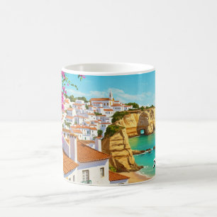 Caneca De Café Algarve Portugal Viagem