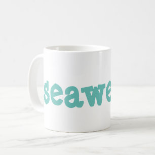 Caneca De Café algas marinhas