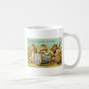 Caneca De Café Algodão do carretel dos ribeiros