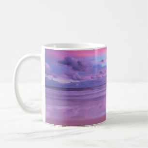 Caneca De Café Algodão doce nascente: vista de praia.