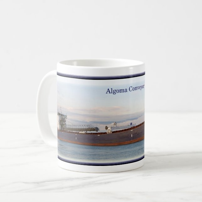 Caneca De Café Algoma Conveyor (Frente Esquerda)
