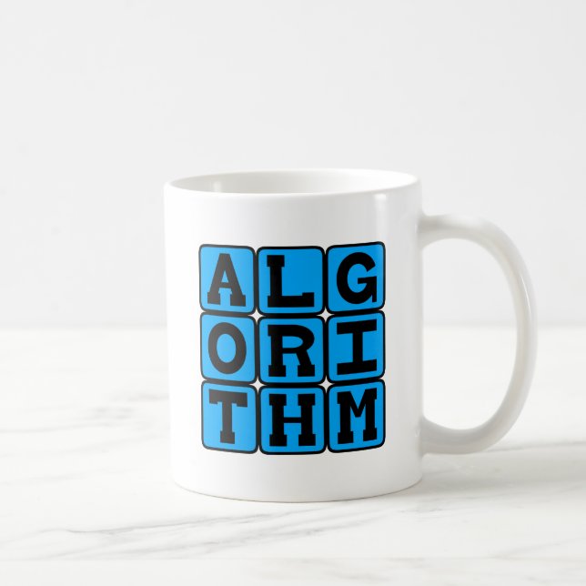 Caneca De Café Algoritmo, Fórmula Matemática (Direita)