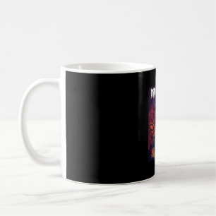 Caneca De Café Alguém Disse Presente Halloween Alpaca Bruxa Lua