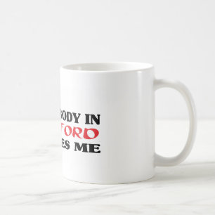 Caneca De Café Alguém em Bedford me ama de camisa