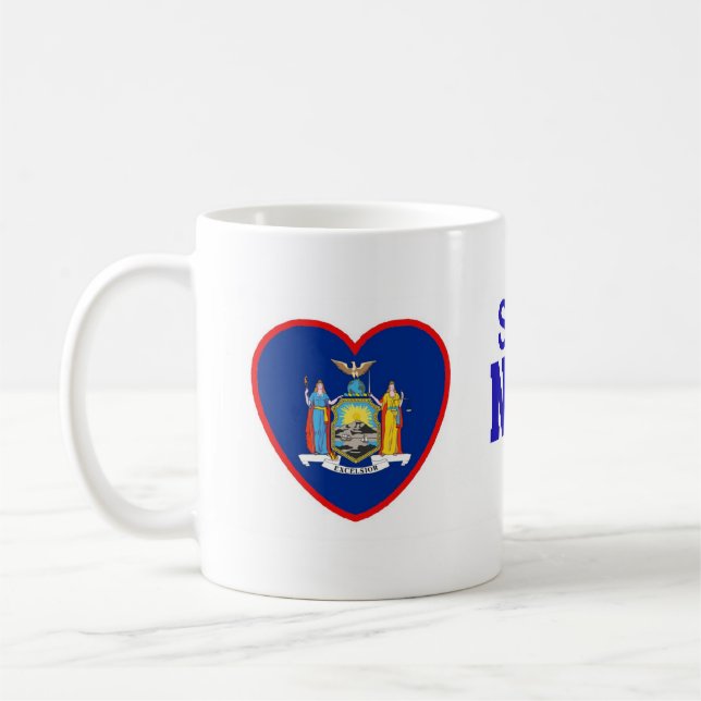 Caneca De Café Alguém em New York ama-me (Esquerda)