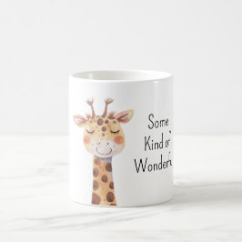 Caneca De Café Alguma Espécie de Girafa Maravilhosa
