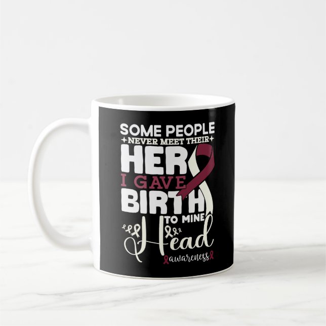 Caneca De Café Algumas Pessoas Nunca Conhecem Seu Herói Cabeça Co (Esquerda)