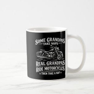 Caneca De Café Alguns avôs fazem sonecas andam de motocicleta eng