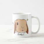 Caneca De Café Algures Te Ama Mug<br><div class="desc">Feita com amor. 100% do produto doado ao abrigo de animais. Artista: http://puppy52art.com/</div>