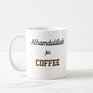 Caneca De Café Alhamdulillah para o café